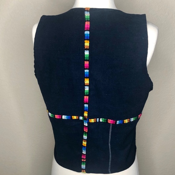 Children Of The World Colorful Embroidered Vest - Picture 3 of 6